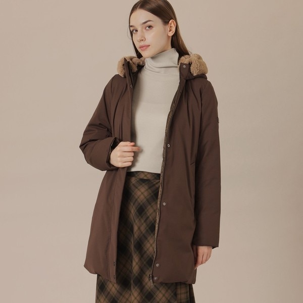 マッキントッシュロンドンMACKINTOSH LONDON ファー付きダウン MACKINTOSH LONDON マッキントッシュロンドン ダウン90% ブルー