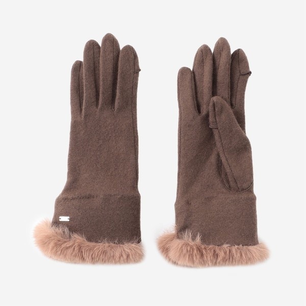 【Precious12月号】カシミヤニットグローブ