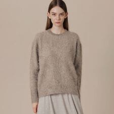 【Precious12月号】ファーカシミヤニットプルオーバー