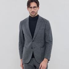 【WEB・一部店舗限定】【FLEX JERSEY】ウールメルトンジャージーセットアップジャケット