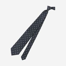 サテン花小紋ネクタイ