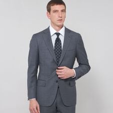 【NEW BRIDGE】【LoroPiana Fabric】マイクロチェックスーツ