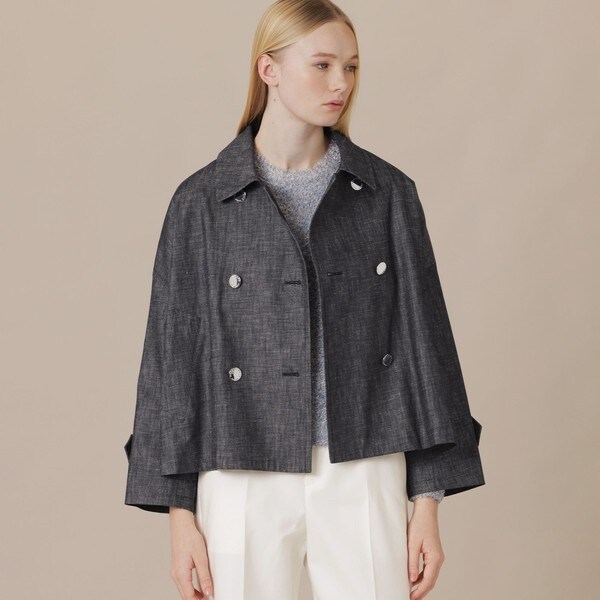 婦人画報4月号掲載】【FYVIE/フィビー】デニムコート