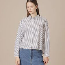 コットンタイプライターシャツ