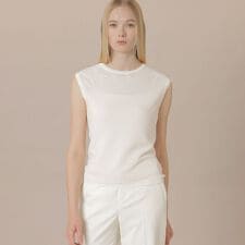 【婦人画報4月号掲載】ガーターホールガーメントニットプルオーバー