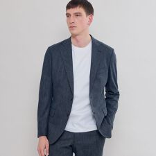 【FLEX JERSEY】シルケットラッセルセットアップジャケット