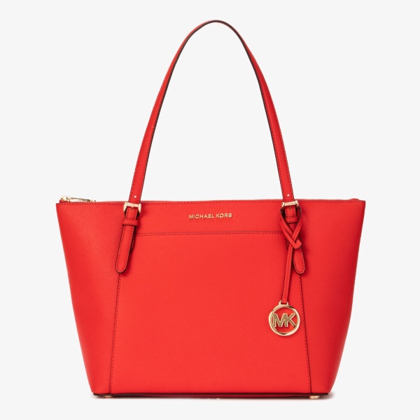 MICHAEL MICHAEL KORS CIARA ラージトップジップ トートカラーブラウン