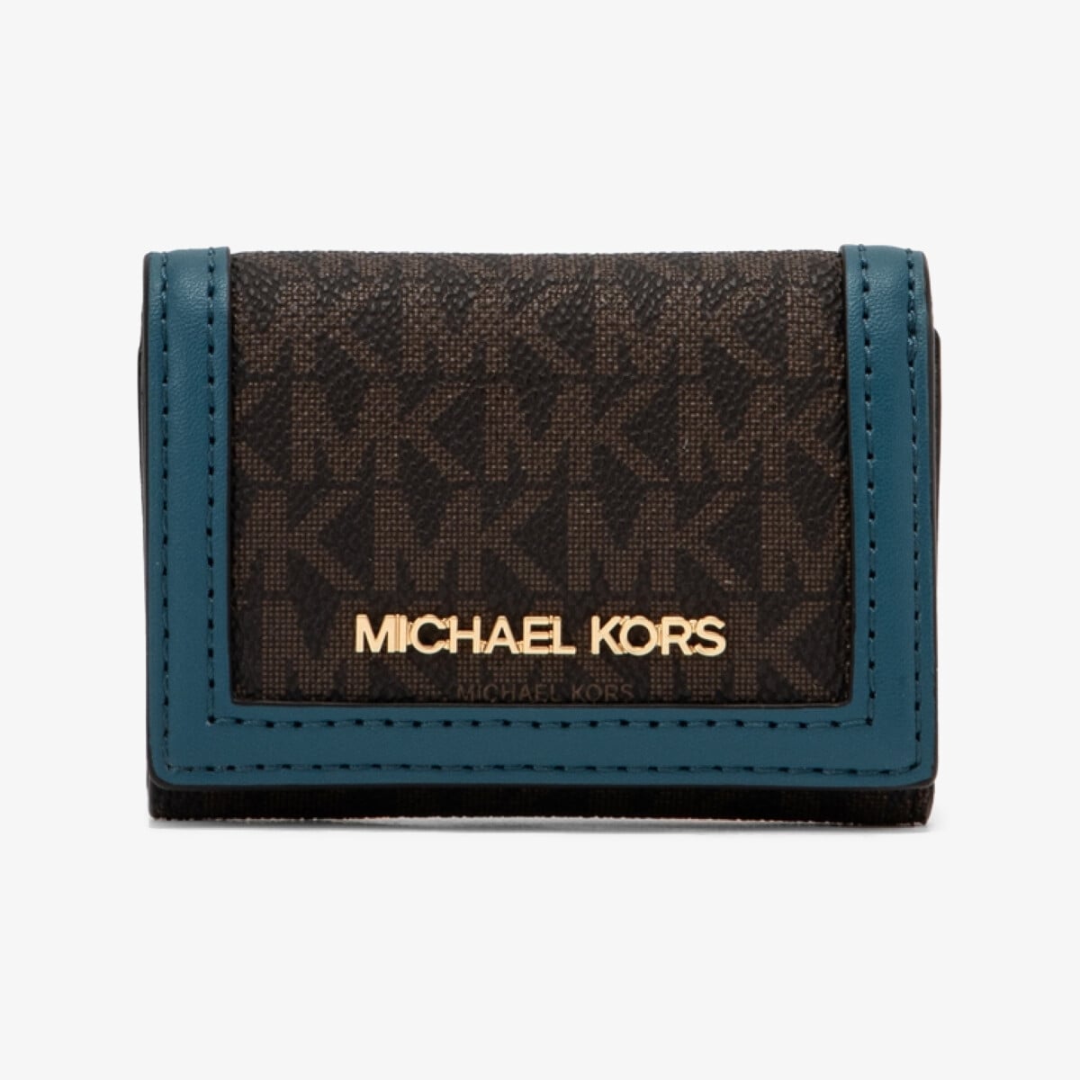 JET SET TRAVEL トライフォールドジップウォレット エクストラスモール-MKシグネチャー | マイケル・コース(Michael Kors)  | マルイウェブチャネル