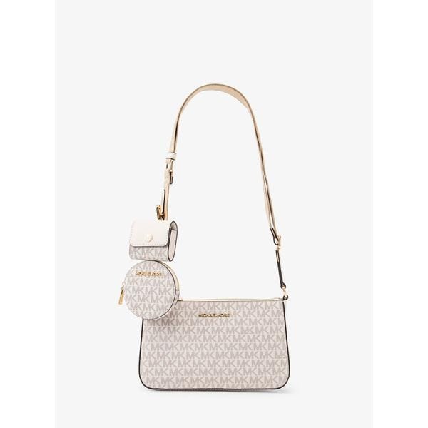 JET SET TRAVEL クロスボディ ウィズ テックアタッチ スモール - MK