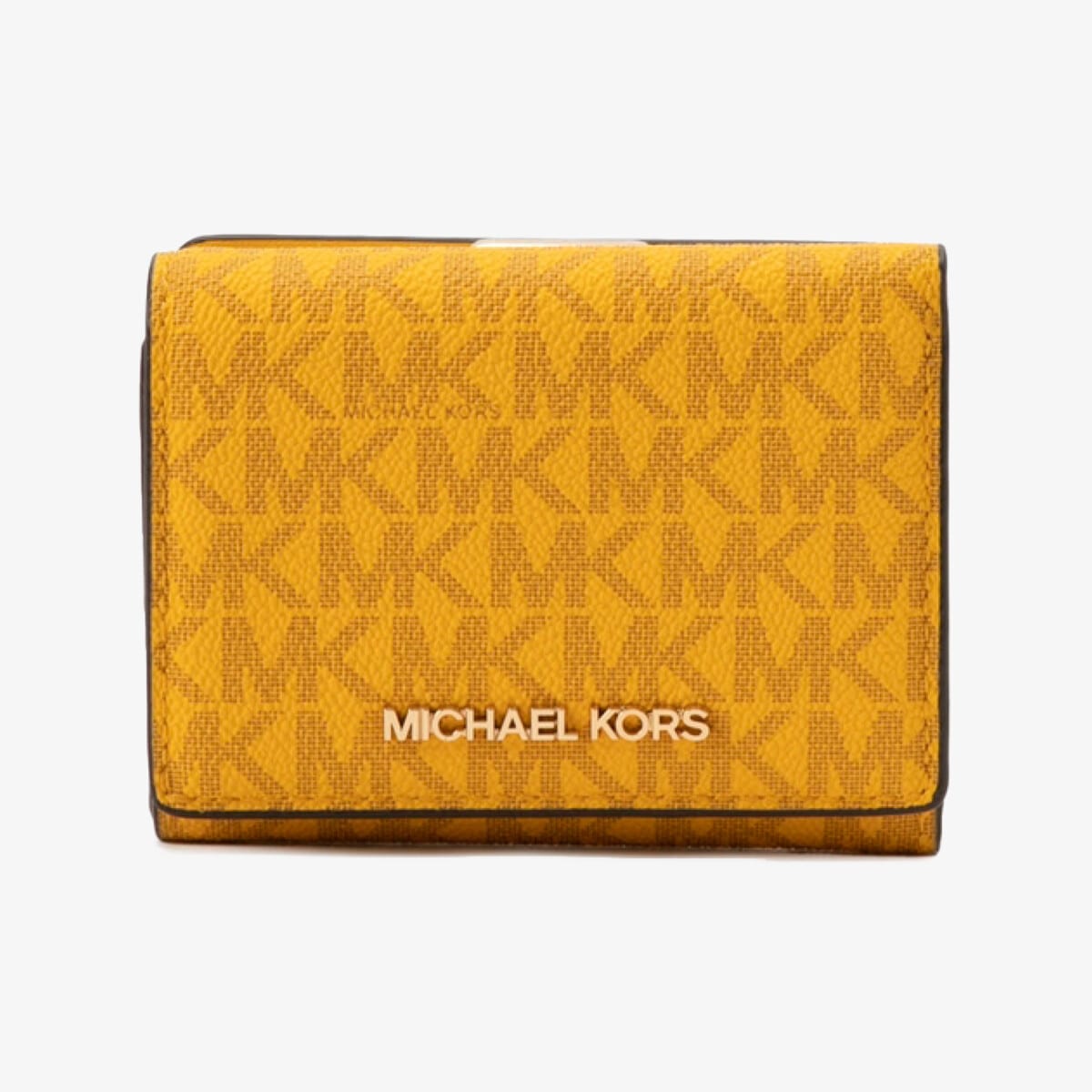 JET SET TRAVEL コンパクト ウォレット ミディアム - MKシグネチャー | マイケル・コース(Michael Kors) |  マルイウェブチャネル