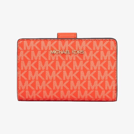JET SET TRAVEL ビルフォールド ジップ コインウォレット - MK 