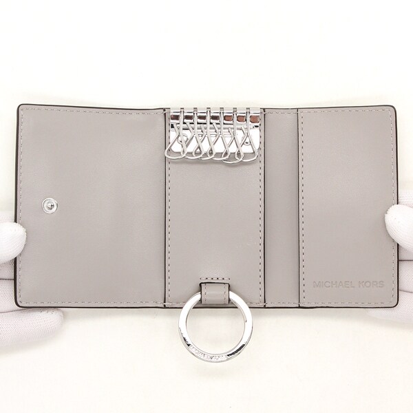 新品未使用　マイケルコース　キーケース　JET SET CHARM ベージュ JET SET CHARM(ジェット セット チャーム) エクストラスモール