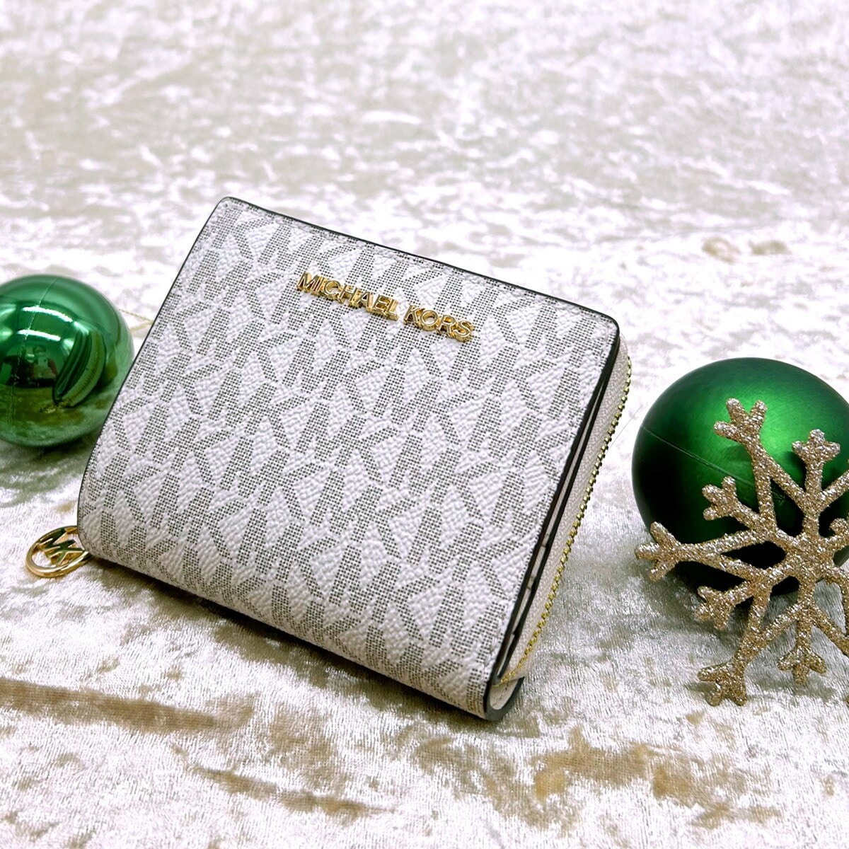 JET SET TRAVEL ジップ チャーム ウォレット ミディアム | マイケル