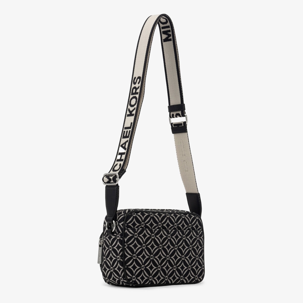 JET SET ITEM ロゴ ジャカード クロスボディ ウィズ テックアタッチ