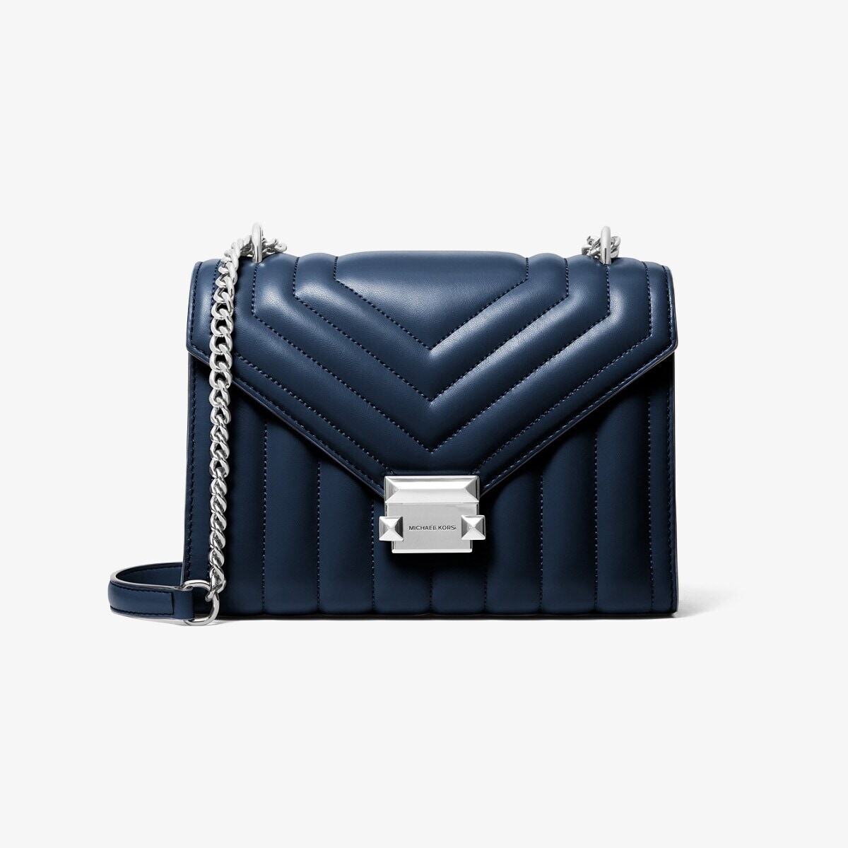 WHITNEY キルテッド フラップ チェーン ショルダー ミディアム