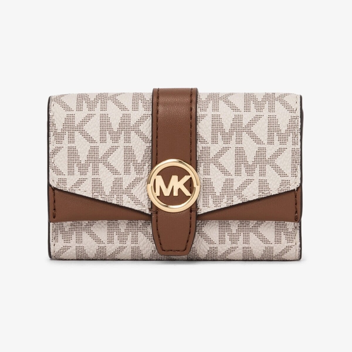 国産品 キーケース フラップ GREENWICH スモール MKシグネチャー - 小物