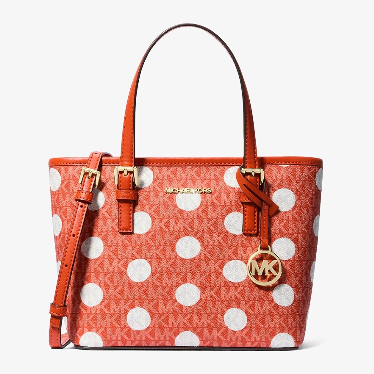 ⭐️新品⭐️MICHAEL KORS JETSETポルカドットコンバーチブルトート JET SET ポルカドット コンバーチブル トート エクストラ