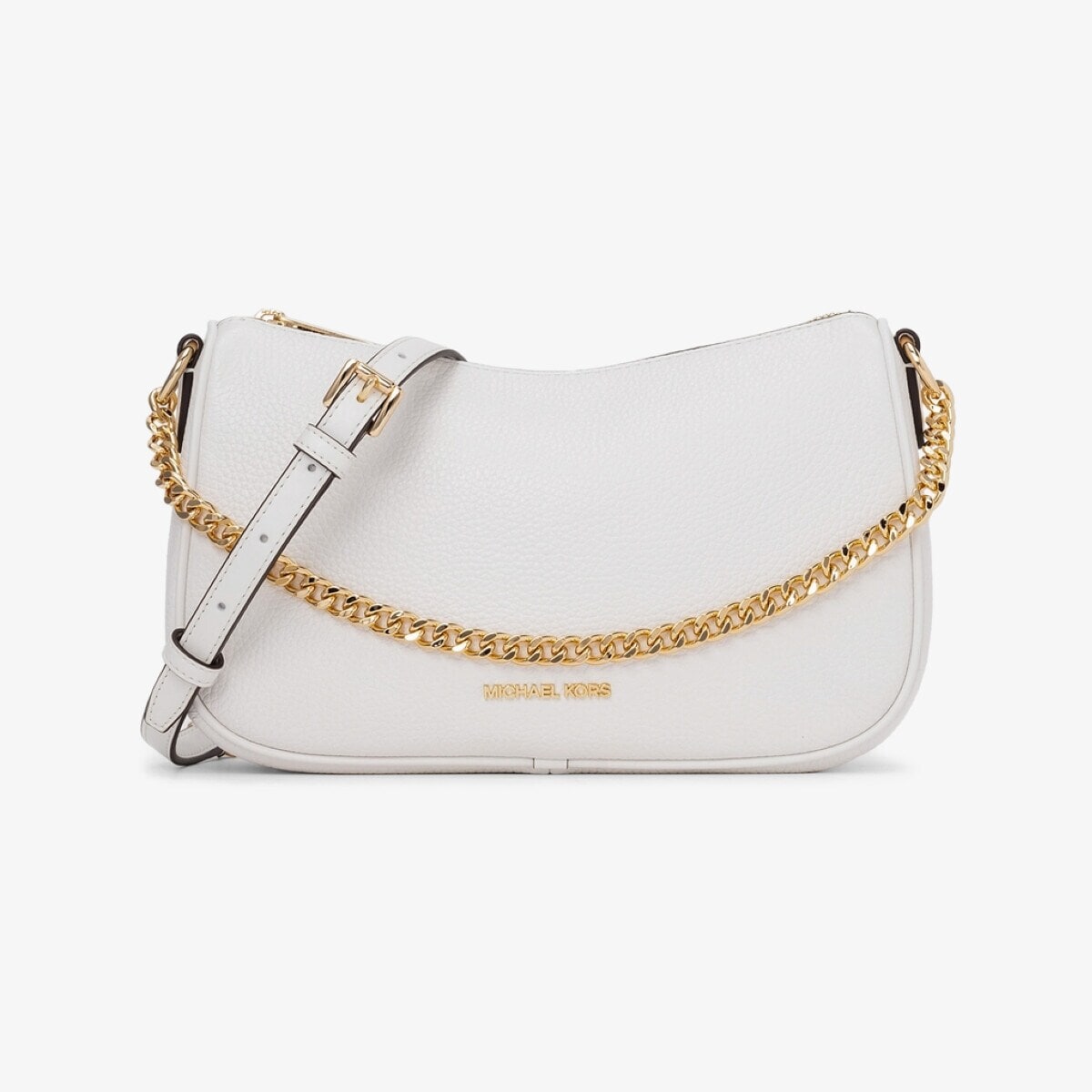 MICHAEL KORS ホワイト　ボディバッグ　レザー　本革 MICHAEL KORS ホワイト ボディバッグ レザー MICHAEL KORS