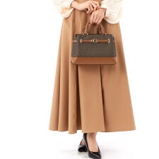 REED センタージップ ベルテッド サッチェル スモール - MKシグネチャー