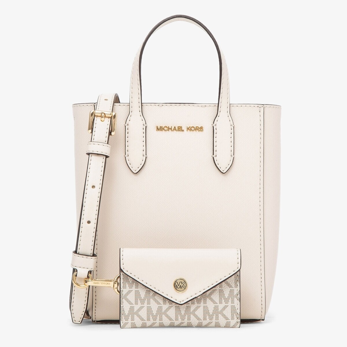 【国内発】マイケルコース ヴィンセント 35F4S2VC0T Vincent Extra-Small Metallic Crossbody Bag With Logo Card