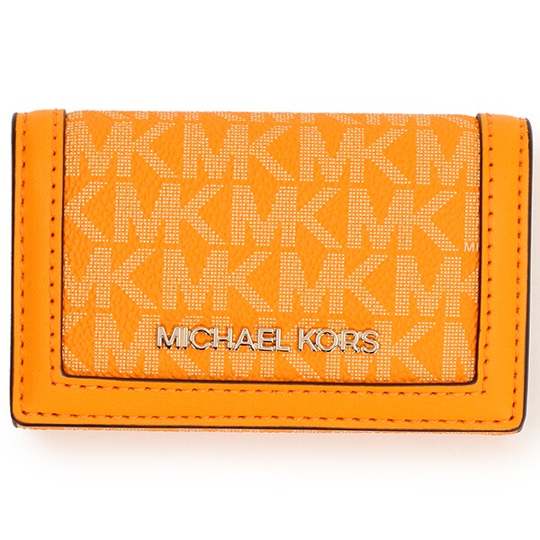 MICHAEL KORS オレンジ キーケース マイケルコース ギフト箱付き 公式アウトレット】【日本限定】JET SET TRAVEL キーケース