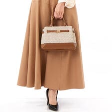 REED センタージップ ベルテッド サッチェル スモール - MKシグネチャー