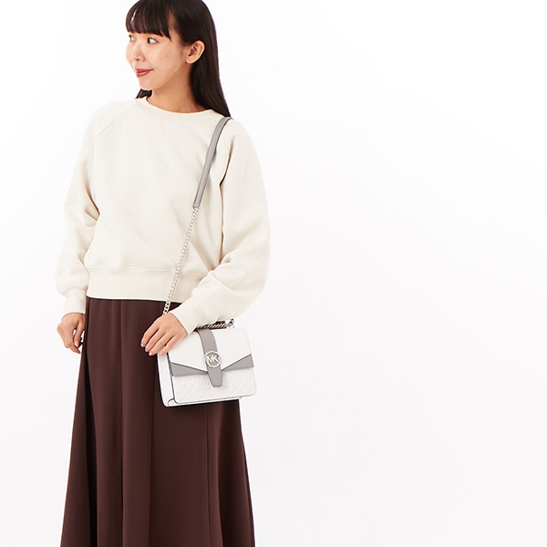 GREENWICH カラーブロック クロスボディ スモール - MKシグネチャー