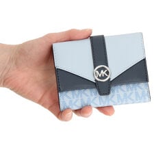 GREENWICH トライフォールド ウォレット ミディアム - MKシグネチャー