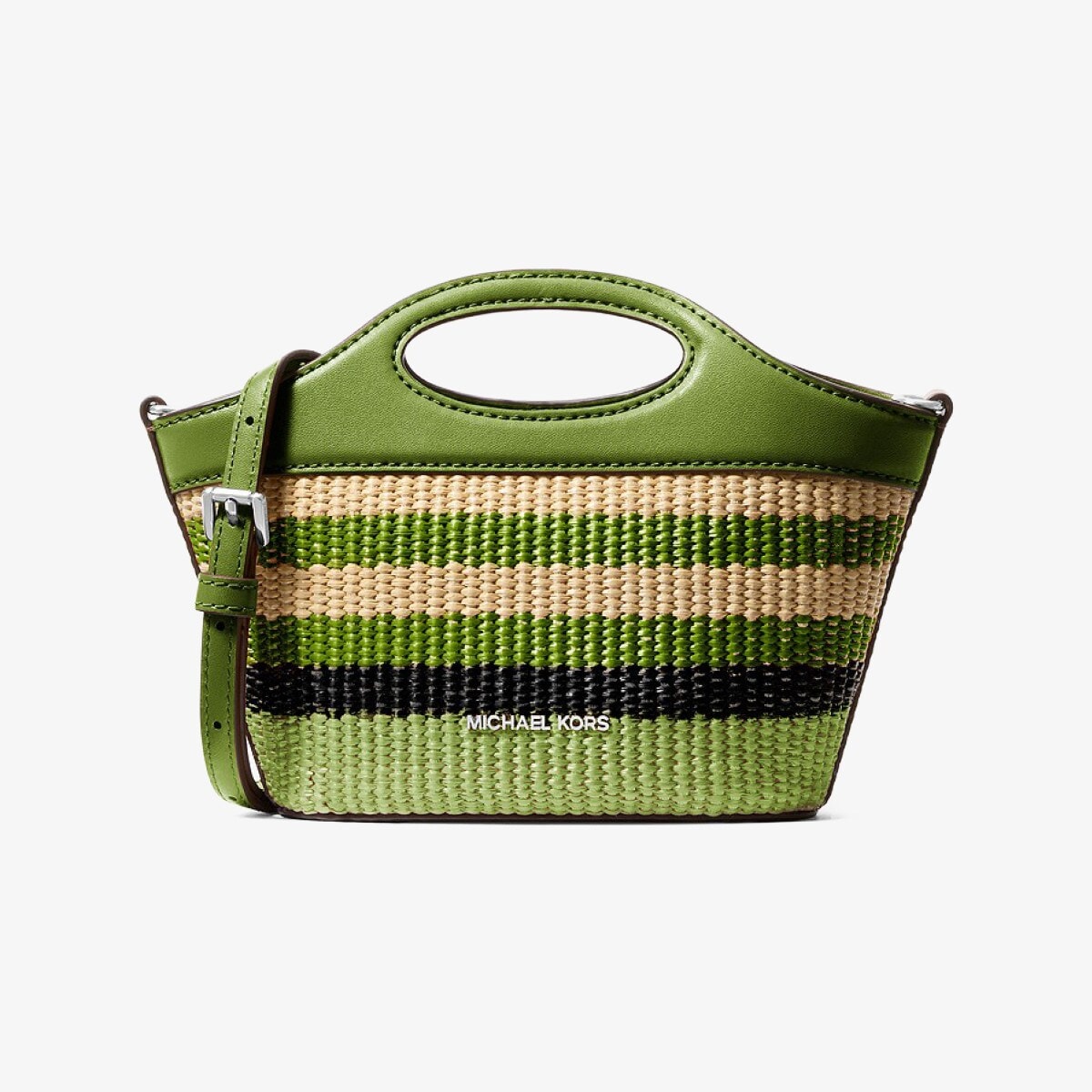 MICHAEL KORS ストライプ かごバッグ 2way マイケル・コース(Michael Kors) かごバッグ (ストライプ) の一覧