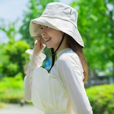 PROTECT U UVカット帽子 【遮光99.99% UVカット99.9%】
