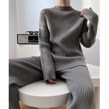 アイモン(Aimoon)のニットセットアップ2点セット レディース