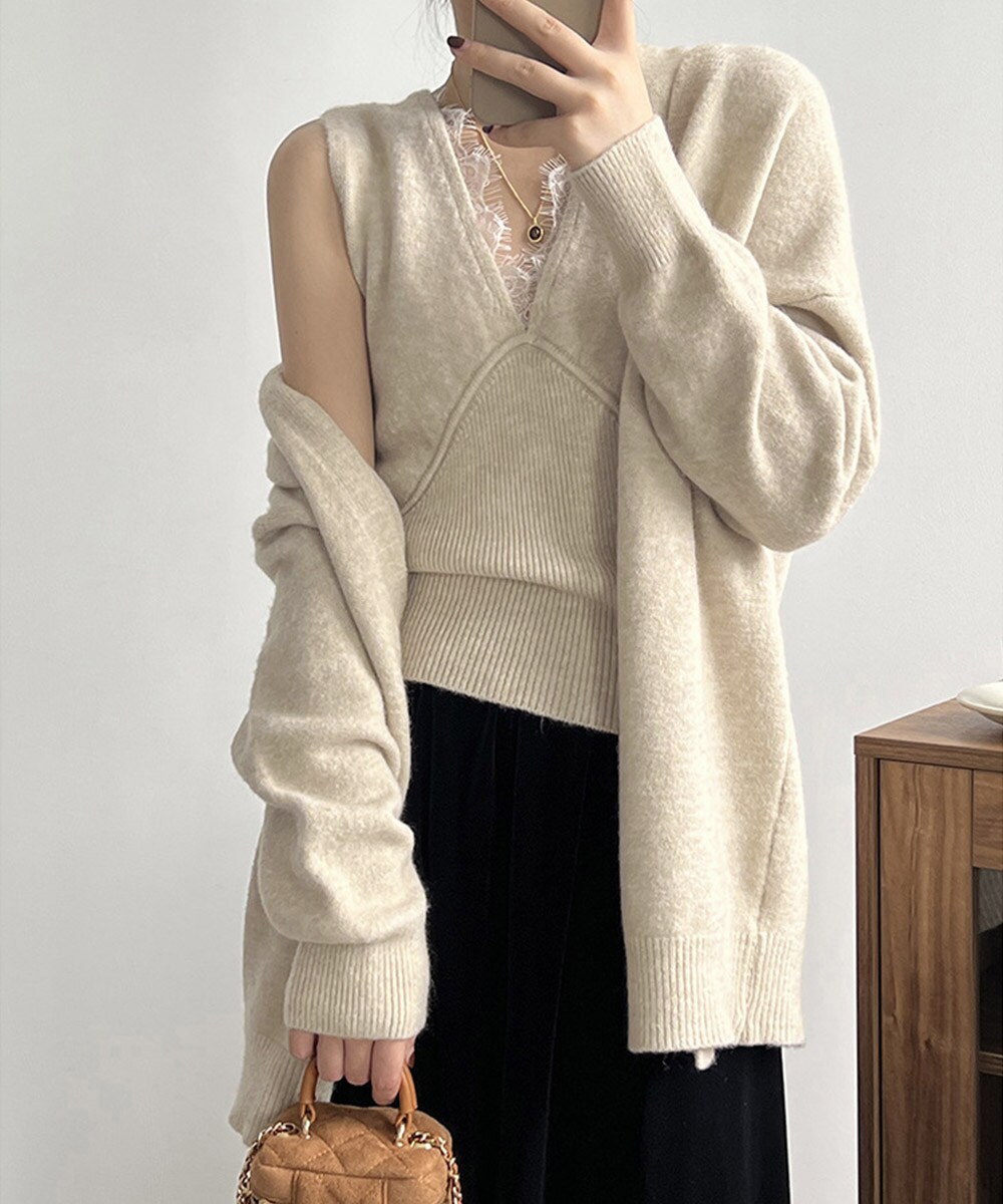 SOMETHING MARU de HIGASA カーディガン【UVカット】 FINAL SALE】SOMETHING MARU de HIGASA カーディガン【UVカット