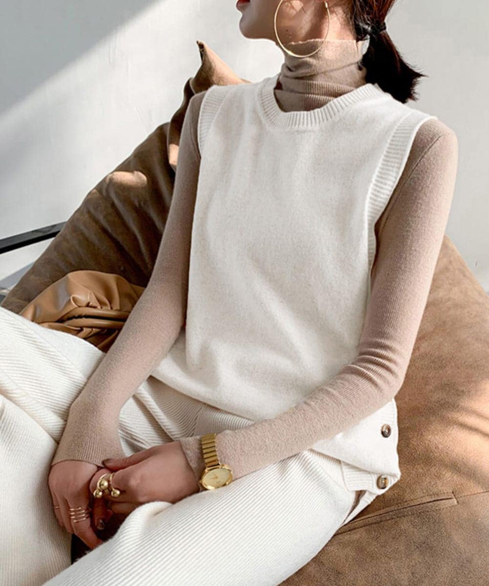 ☆希少☆  レディースベスト ホワイト 71N6aUhxs6L._UF350,350_QL80_.jpg