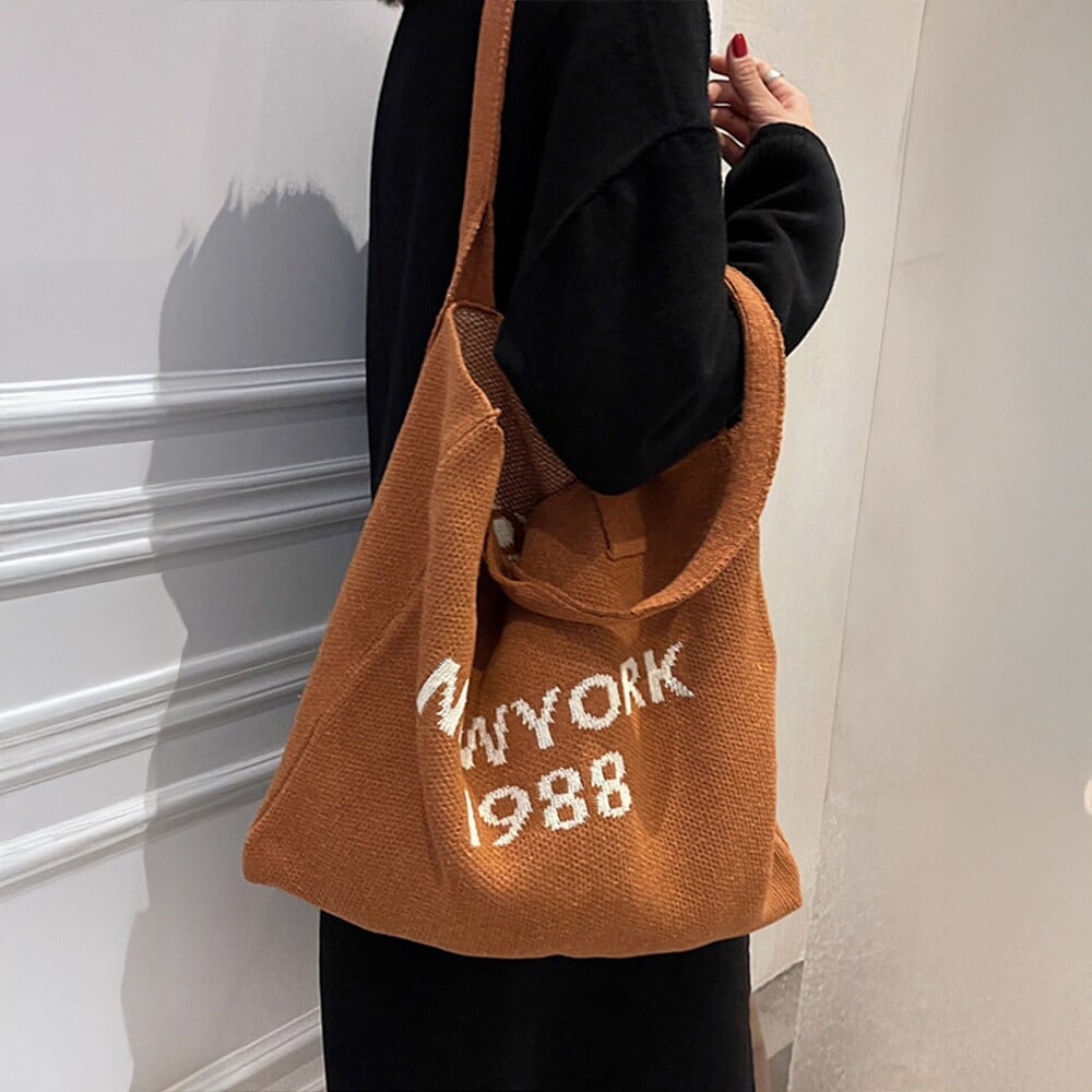 ニット トートバッグ レディース 秋冬 | ミニミニストア