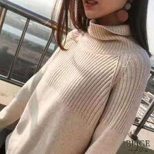 タートルネックニット レディース 秋冬