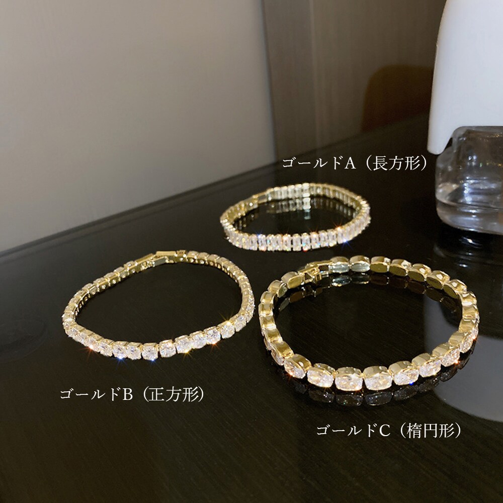 すぐ届く☆ZARA  ラインストーンブレスレット セット ラインストーンブレスレット セット - ゴールド | ZARA Japan / 日本