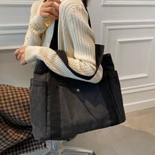 キャンバス トートバッグ レディース