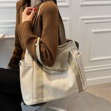 キャンバス トートバッグ レディース