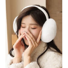 ミニミニストア(miniministore)の折り畳み耳あて レディースイヤーマフラー