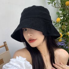 バケットハット 小顔 UV対策帽子 韓国 | ミニミニストア(miniministore)