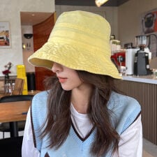 バケットハット 小顔 UV対策帽子 韓国 | ミニミニストア(miniministore)
