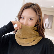 ミニミニストア(miniministore)のファー スヌード ボリューム マフラー