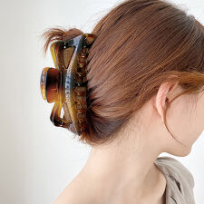 バンスクリップ ヘアクリップ レディース