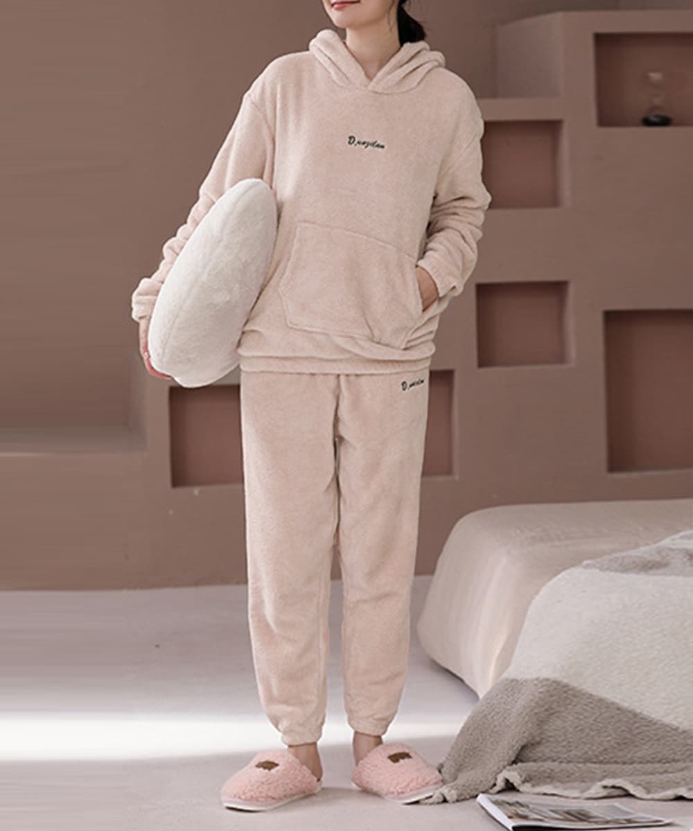 ルームウェア フリース パジャマ セット | ミニミニストア