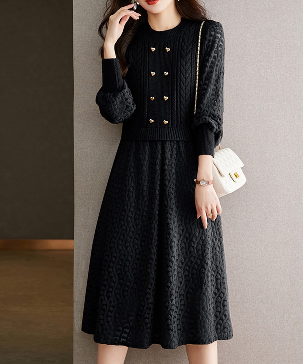 ワンピースドレス (黒色・ブラック系) の一覧 | マルイウェブチャネル