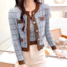 ニットカーディガンキャミソール2点セット