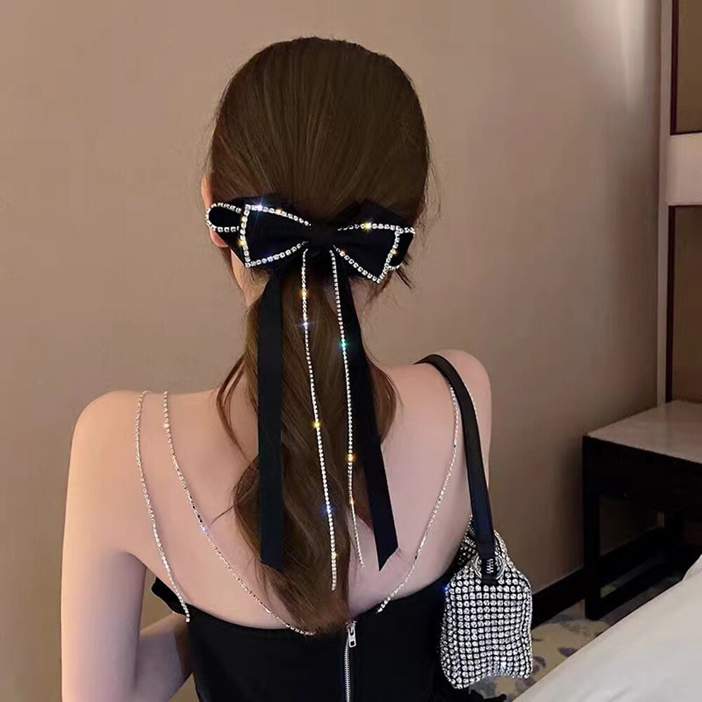 ビッグリボン バレッタ 韓国 ヘアアクセ | ミニミニストア