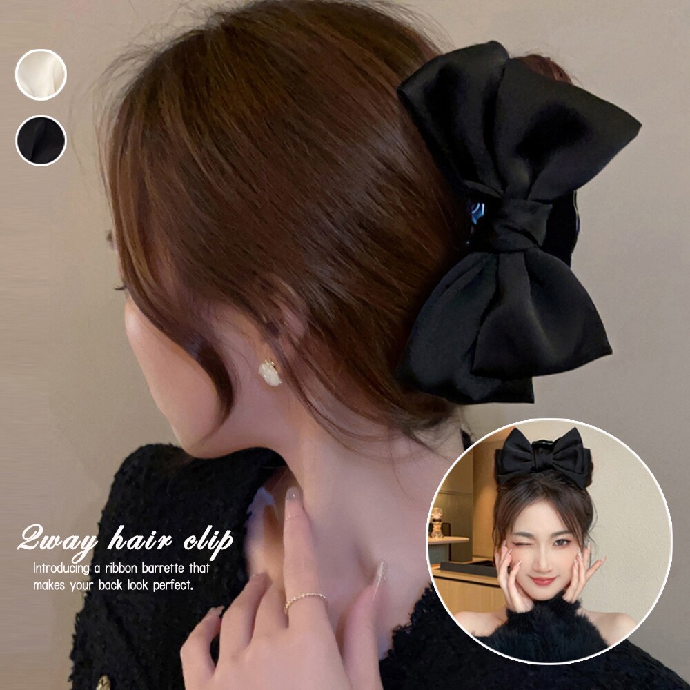 ビッグリボン ヘアクリップ レディース | ミニミニストア