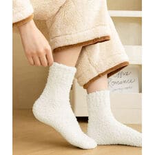 レディース もこもこあったかソックス靴下