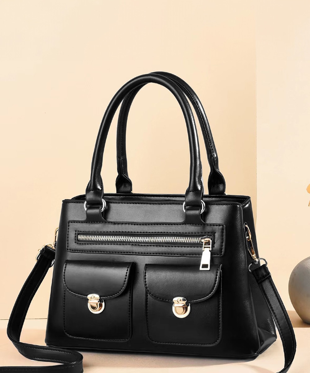 アニエスベー　agnes b. ブラック　ショルダーバッグ　トートバッグ ショルダーバッグ 巾着 キャンバス トカゲプリント 斜めがけ 黒
